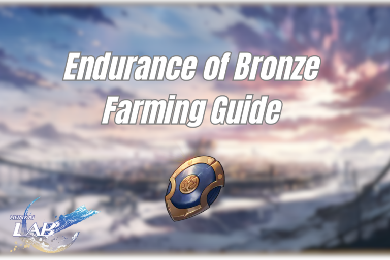 Endurance of Bronze Farming Routes